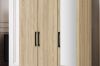Picture of BESTA Wall Solution Modular Wardrobe System - 3-Door Wardrobe with Top Unit