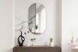 Picture of 329-064 H68 Oval Wall Mirror with LED light