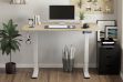 Picture of NEXUS 120 Electric Height Adjustable Standing Desk with LED Display (Light Oak)