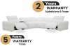 Picture of OMEGA Feather-Filled Dual-Motor Power Recliner Modular Sofa Range with Storage Console & Hidden Cup Holders & Wireless Charging & USB Type-C Ports