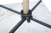 Picture of SOLARIS 3M×3M Crank Open 360° Rotation Cantilever Umbrella With Solar LED Lights & Ground Anchor