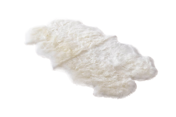 Picture of 388-005 Natural Long Wool Sheepskin Rug - (160x60cm)