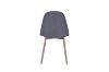 Picture of EMBER Dining Chair with Wood-Tone Metal Legs - Each
