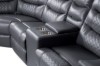 Picture of [FLOOR MODEL CLEARANC] LAKELAND Reclining Corner Sofa with Console and Storage (Grey)