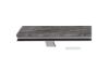 Picture of [FLOOR MODEL CLEARANCE] NUCCIO 180 Marble Top Stainless Steel Dining Table (Dark Grey)