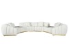 Picture of YOLANDA Sectional Curved Sofa with Dual Console