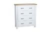 Picture of BRAMPTON 4-Drawer Solid Wood Tallboy