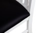 Picture of BRAMPTON Solid Wood Dining Chair with Vegan Leather Seat