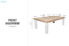 Picture of BRAMPTON Solid Wood Dining Table  - 210 Table