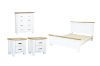 Picture of BRAMPTON 4PC/5PC/6PC Solid Wood Bedroom Combo in Queen/ Super King Size