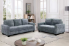 Picture of ANTONIA 3/2/1 Seater Fabric Sofa Range (Blue) 
