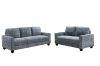 Picture of ANTONIA Fabric Sofa Range (Blue) - 3 Seater