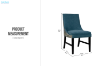 Picture of LANCEY High Back Dining Chair (Blue)