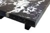 Picture of LUCIANO 100 Microcrystalline Stone Top Square Coffee Table (Dark)