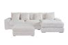 Picture of WINSTON Premium Fabric Modular Sectional Sofa with Ottoman (Beige)