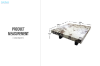 Picture of LUCIANO 100 Microcrystalline Stone Top Square Coffee Table (Light) 