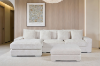Picture of WINSTON Premium Fabric Modular Sectional Sofa with Ottoman (Beige)