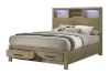 Picture of KENORA Bedroom Combo Set in Queen Size - 6PC