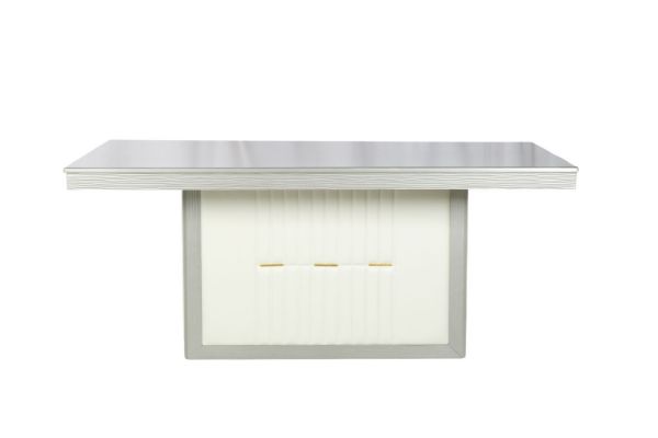 Picture of [FLOOR MODEL CLEARANCE] SEAPORT 180 Dining Table (Champagne)
