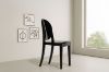 Picture of [FLOOR MODEL CLEARANCE] ALICE Cafe/Dining Chair (Black)