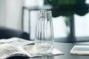 Picture of IRREGULAR Transparent Vertical Striped Glass Vase (8x25cm)