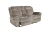Picture of WINCHESTER Power Reclining Sofa Range (Grey) - 2 Seat with Cup Holders and Storage (2RRC)