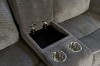 Picture of WINCHESTER Power Reclining Sofa Range with Console & Cup Holders & USB Port, Power Socket & Drawer (Grey)