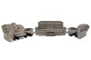 Picture of WINCHESTER Power Reclining Sofa Range with Console & Cup Holders & USB Port, Power Socket & Drawer (Grey)