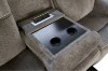 Picture of WINCHESTER Power Reclining Sofa Range with Console & Cup Holders & USB Port, Power Socket & Drawer (Grey)