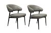 Picture of LORENZA Air Leather  Dining Chair (Light Grey) 