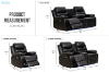 Picture of ORLANDO Air Leather Power Reclining Sofa Range - 3RRC+2RRC+1R Sofa Set
