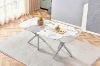 Picture of VEINX 180 Tempered Glass Top Dining Table