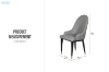 Picture of MILDA Dining Chair (Dark Grey) - Set of 4
