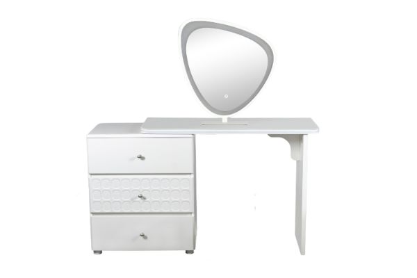 Picture of AURELIA 3-Drawer Extension Dressing Table with LED Mirror