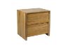 Picture of BRITTON 2-Drawer Australian Marri Hardwood Bedside Table