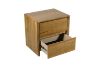 Picture of BRITTON 2-Drawer Australian Marri Hardwood Bedside Table