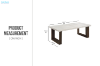 Picture of EDWYN Marble Top Coffee Table