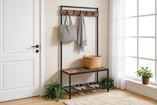 Picture of CARTER 86 Shoe Rack with Coat Hanger