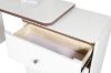 Picture of ELYSIA 3-Drawer Extension Dressing Table with LED Mirror and Makeup Stool Set