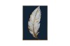 Picture of 357-015 Decorative Wall Art with Golden Frame (40x60cm) - White Feather