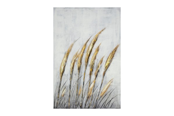 Picture of 389-001 Hand Oil Painting Canvas Wall Art (60x90CM) - Golden Wheat Ear