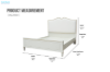 Picture of BONZIE Bedframe in Queen Size