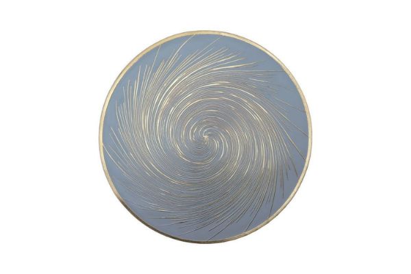 Picture of 371-001 Golden Fireworks Placemat 38CM (Blue)