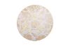 Picture of 371-006/007/008/009/010/011/012 Peony Placemat with White/Blue/Black Base 38CM
