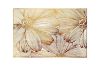 Picture of 371-014 Silver Sunflower Placemat in White (45cmx30cm)