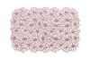 Picture of 371-028 Chrysanthemum Placemat in Blue & Gold