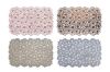 Picture of 371-029 Chrysanthemum Placemat in Blue & Silver
