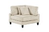 Picture of VIANNA Corduroy Sectional Modular Sofa Range (Beige) - 4PC Big Combo Set