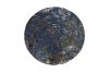Picture of 371-006/007/008/009/010/011/012 Peony Placemat with White/Blue/Black Base 38CM