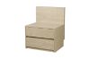 Picture of YUKI 2-Drawer Bedside Table with Back Panel